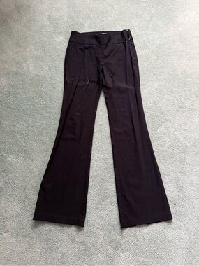 Guess Black Bootcut Dress Pants Size 30 Y2K Side Zip Trousers